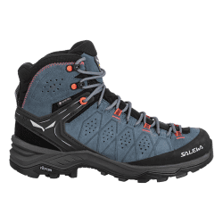 Salewa Alp Trainer 2 MI Schoen Dames Java blue-Fluo Coral
